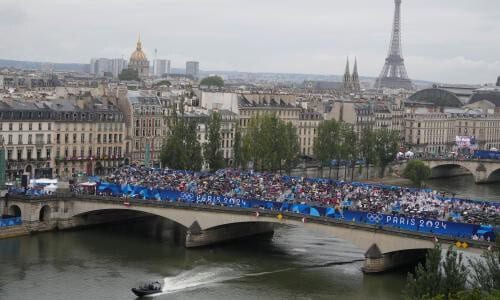 image 13 53 Paris Olympics 2024 Opening Ceremony Highlights: Celine Dion’s Comeback, Korean Mix-Up & Rain-Hit Parade Steal the Show