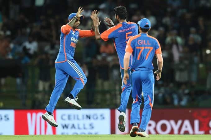 image 14 130 India vs Sri Lanka 3rd T20I: India Seals Series Sweep with Thrilling Super Over Win Against Sri Lanka in 3rd T20I