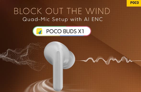 image 14 17 POCO to Launch Buds X1 in India on August 1, 2024