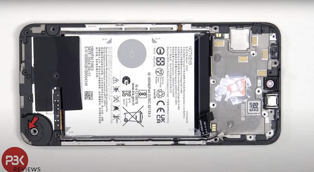 CMF Phone 1 Teardown: PBKreviews Reveals Moderate Repairability Score of 6.5/10