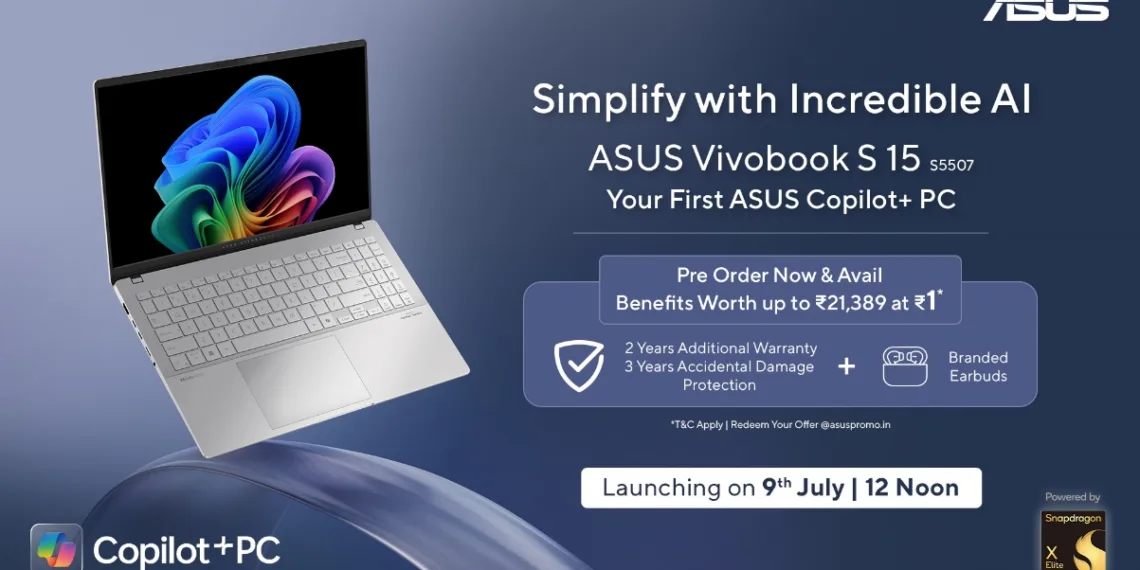 ASUS Vivobook S 15 is the 1st Copilot+ PC up for pre-order