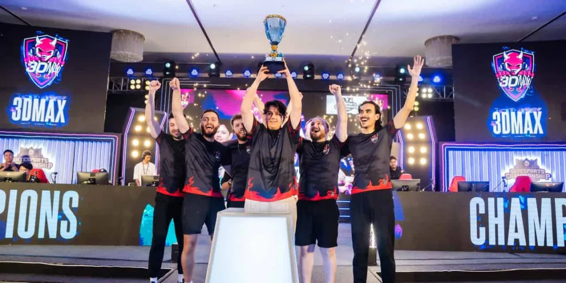 3DMAX crowned champions of the $300,000 Skyesports Championship 2024 in Mumbai