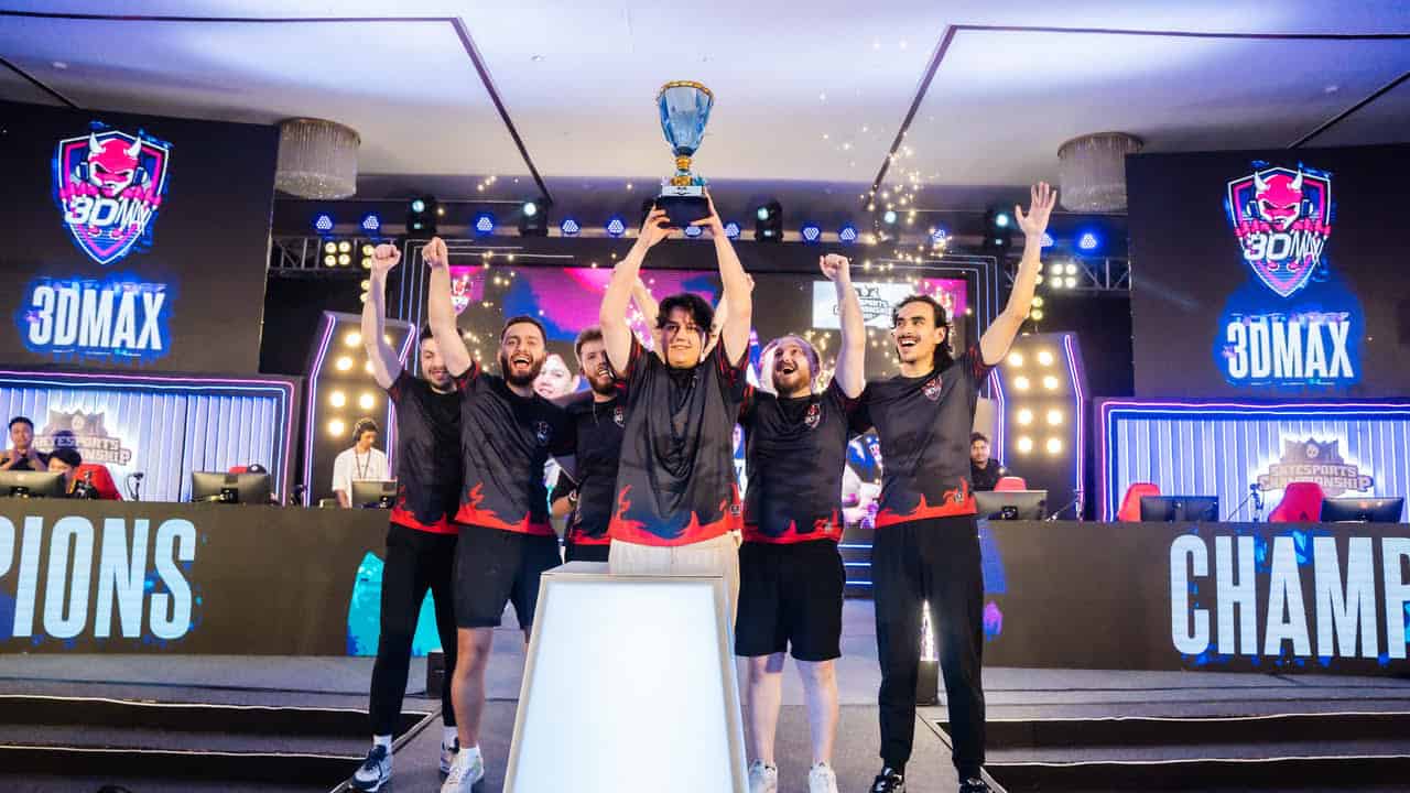 3DMAX crowned champions of the $300,000 Skyesports Championship 2024 in Mumbai