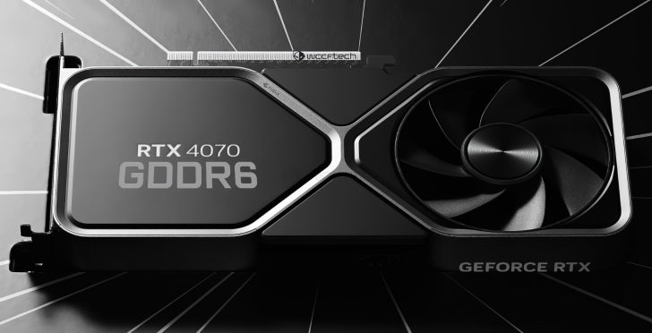 NVIDIA GeForce RTX 4070 Reportedly Getting New SKU with GDDR6 Memory Amid GDDR6X Shortages