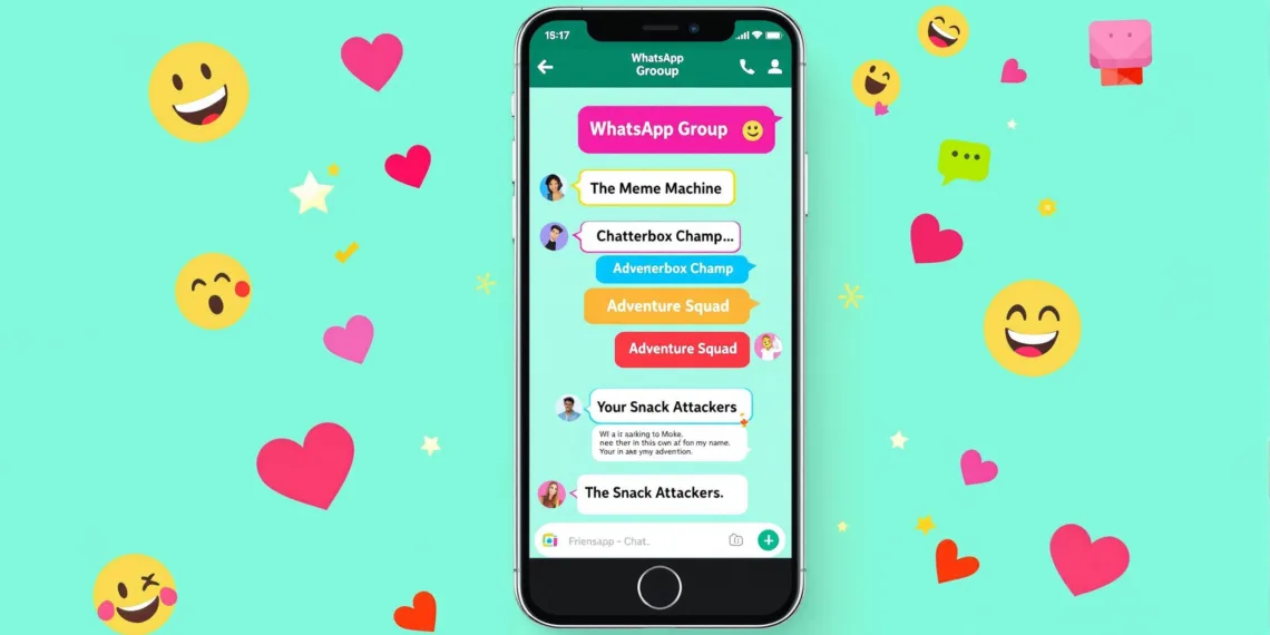 Best WhatsApp Group Friend Names
