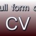 What is the CV Full Form in 2025? Everything you need to know about how to make your CV attractive