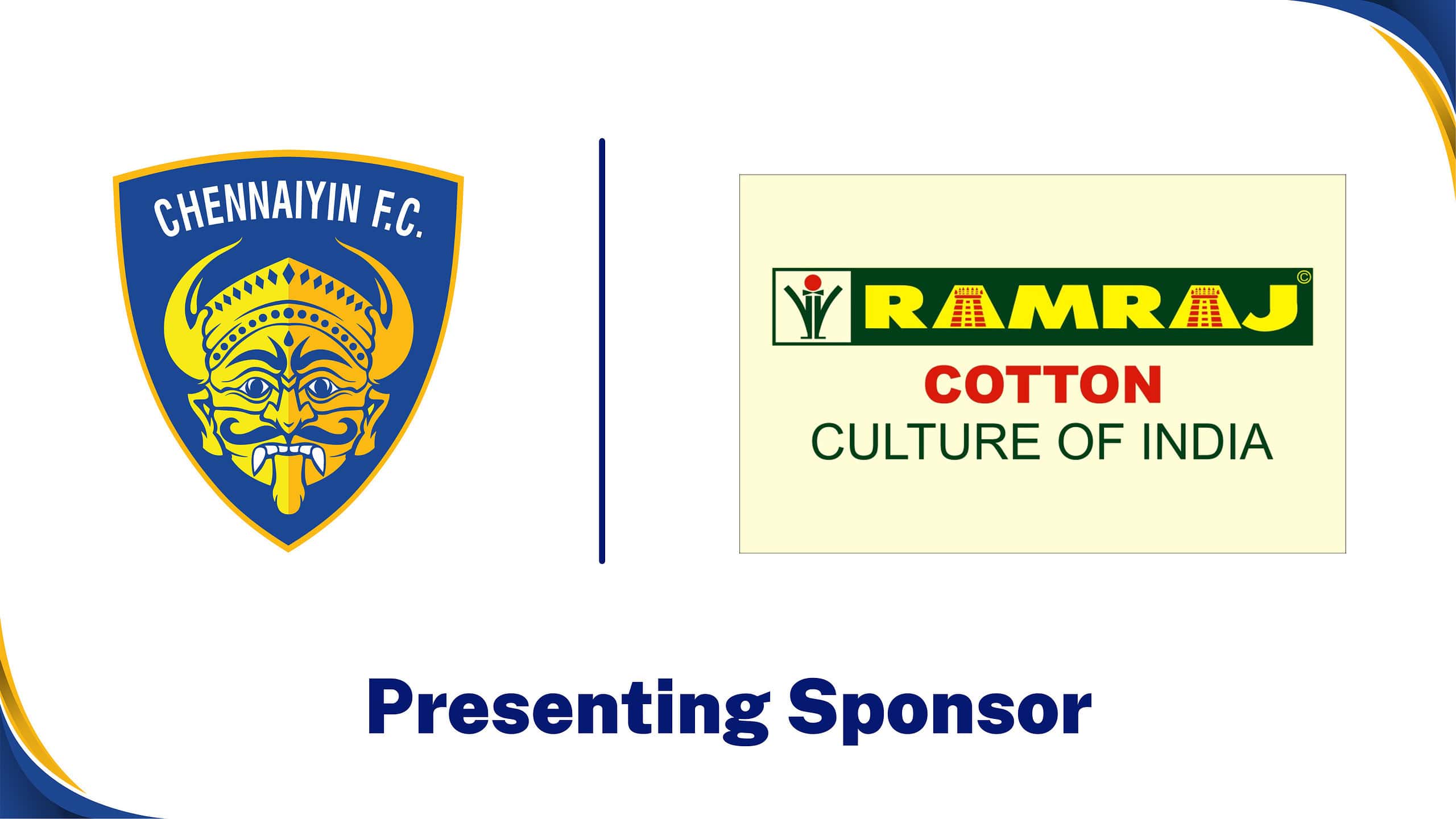 Chennaiyin FC Partners with Ramraj Cotton as Presenting Sponsor