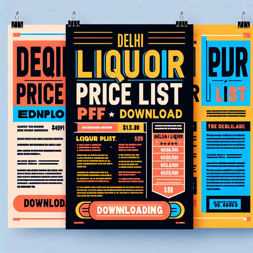 Delhi Liquor Price List PDF Download: Check Whiskey, Rum, Wine, Vodka and Beer Price in 2024