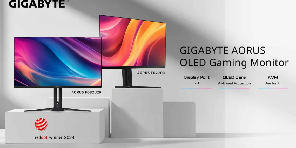 Introducing GIGABYTE's AORUS OLED Monitors: Elevating Gaming in India