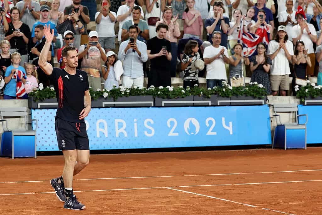 GTB65OFP6RNDFASDTZHMLKYWMM Farewell to an Icon: Andy Murray Bids Goodbye to Tennis with Paris Olympics 2024 Defeat