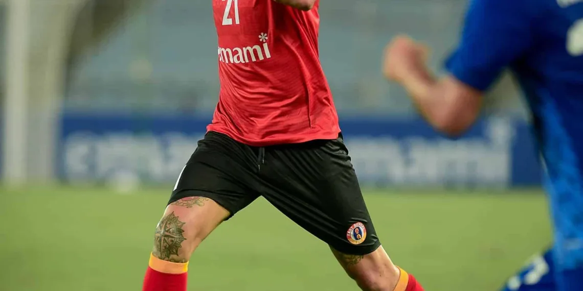 East Bengal vs Altyn Asyr Saul Crespo