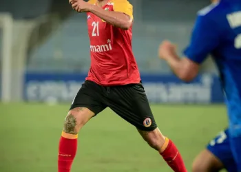 East Bengal vs Altyn Asyr Saul Crespo