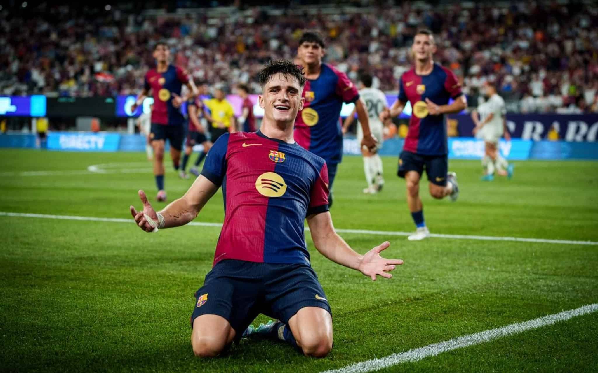 Barcelona vs Real Madrid: Pau Víctor Shines in Thrilling Pre-season El Clásico in New Jersey