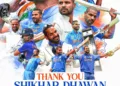 Shikhar Dhawan Bids Adieu