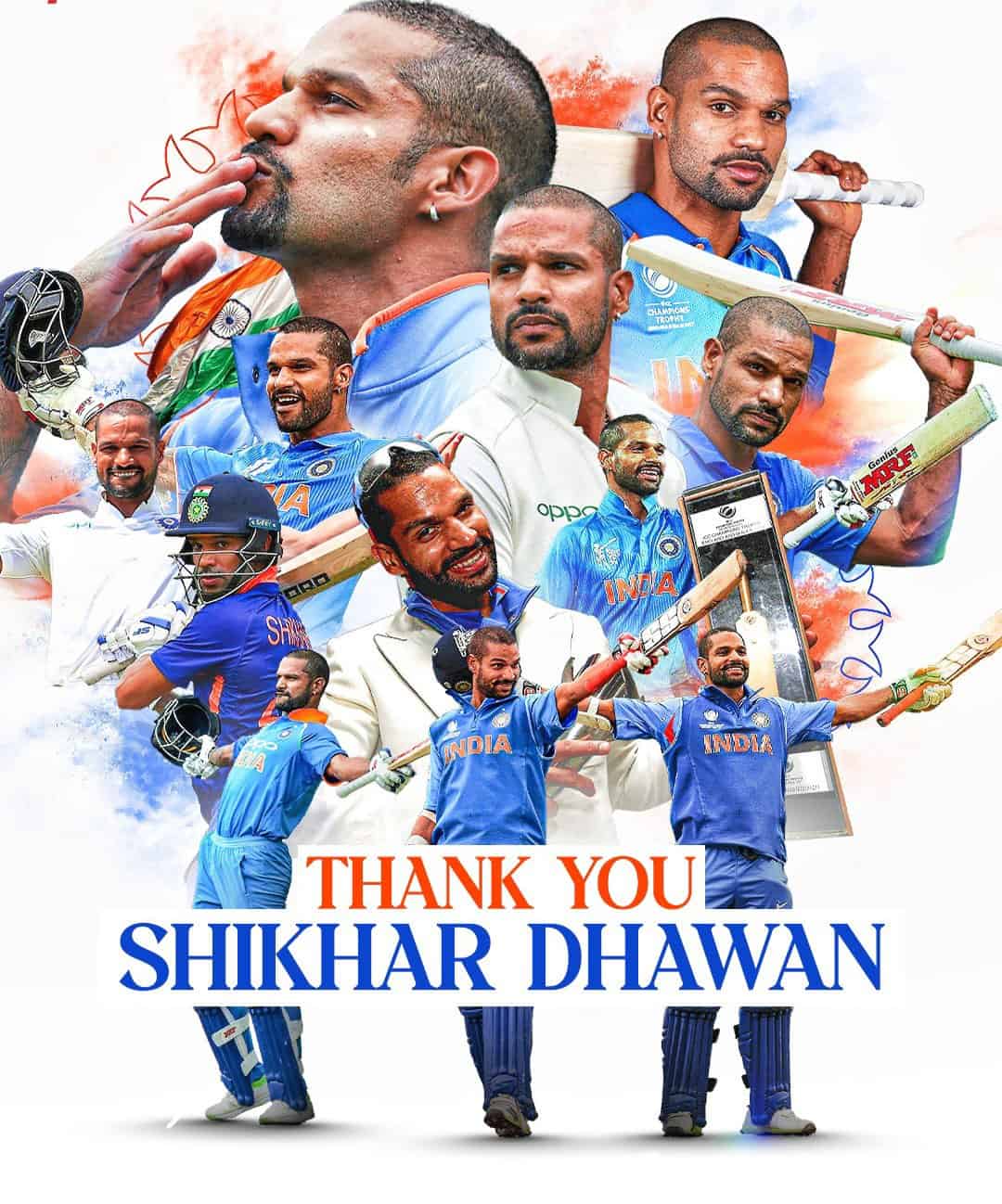 Shikhar Dhawan Bids Adieu
