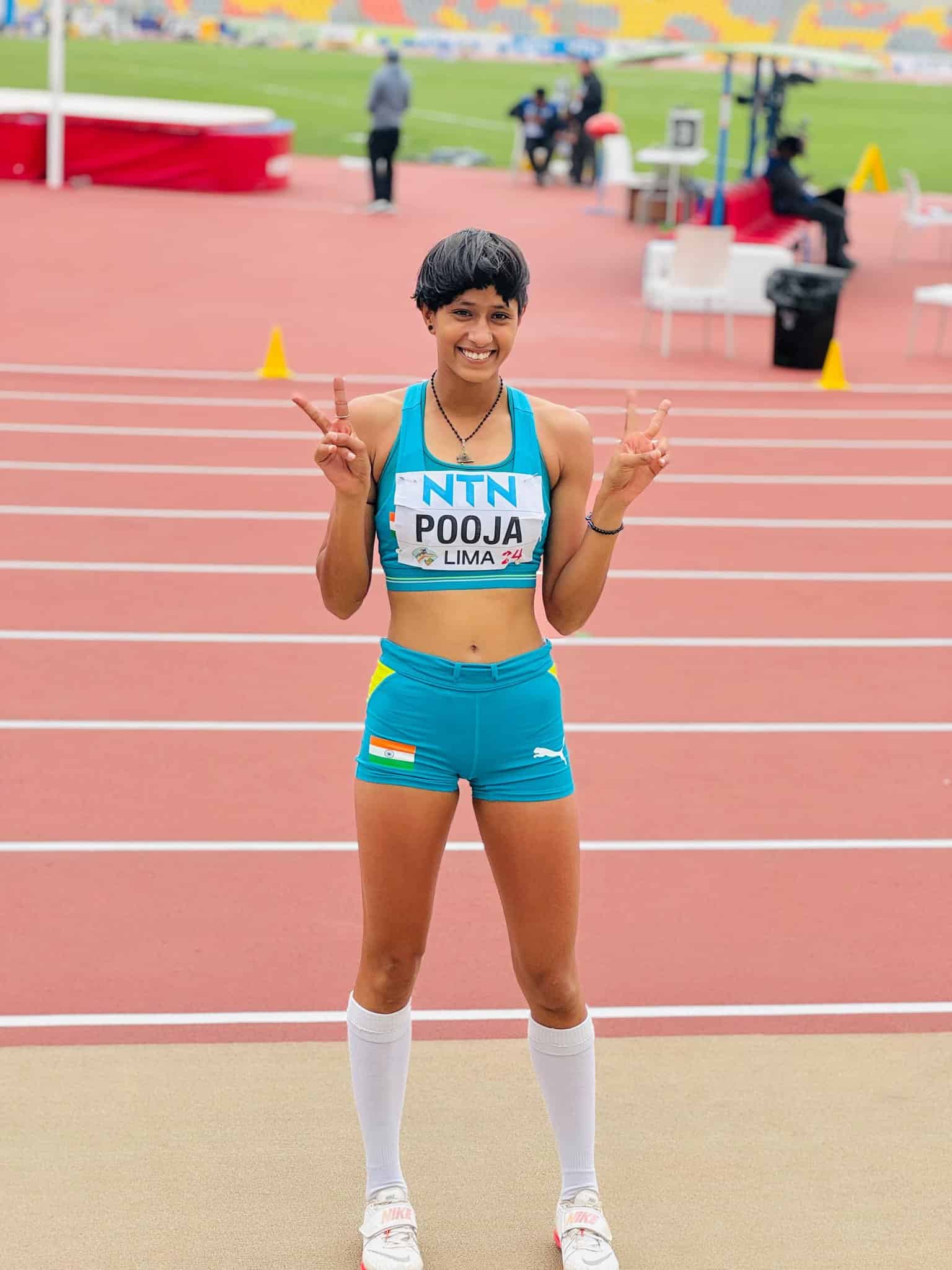 Pooja Singh Sets New U20 National Record in High Jump at U20 World Athletics Championships