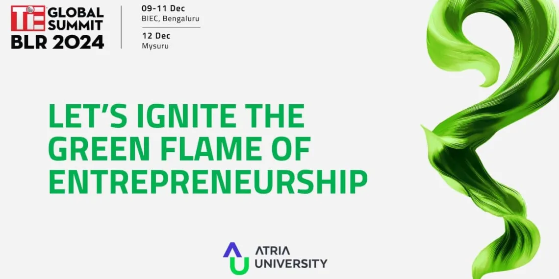 TiE Bangalore and Atria University Partner to Launch Atria School of Sustainable Entrepreneurship