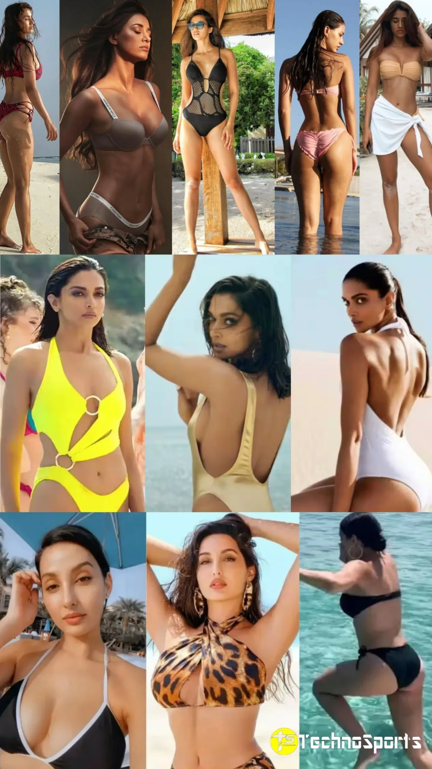 Top 10 Hot Bollywood Actress Bikini Looks as of 2025