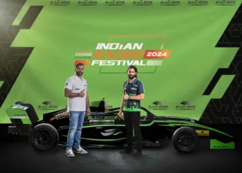 Naga Chaitanya Takes the Wheel: Leading Hyderabad Blackbirds in the Indian Racing League 2024