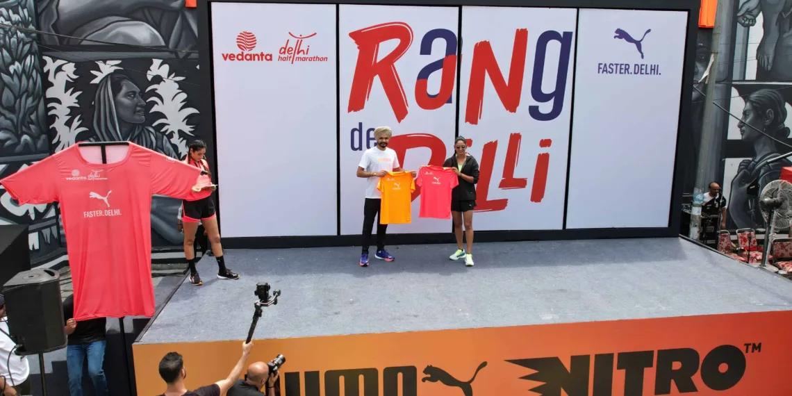 PUMA Launches Vibrant Race Day Tee for Vedanta Delhi Half Marathon 2024