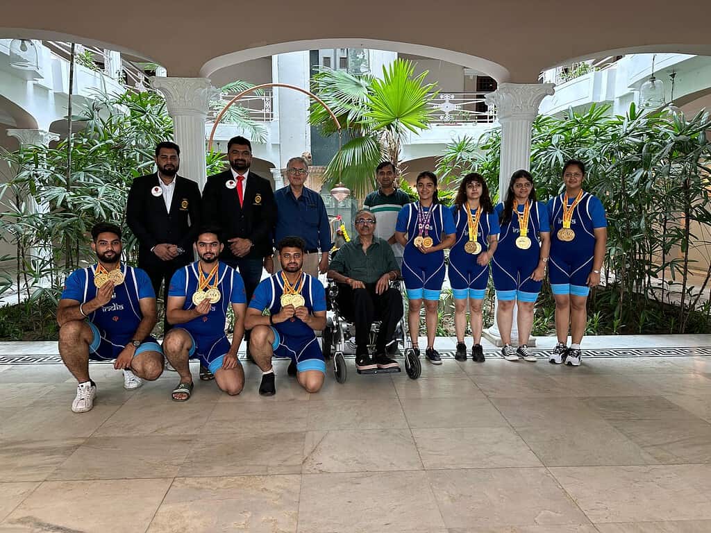 International Powerlifting Championship 1 Team India Wins 18 Gold Medals at International Powerlifting Championship in Dubai