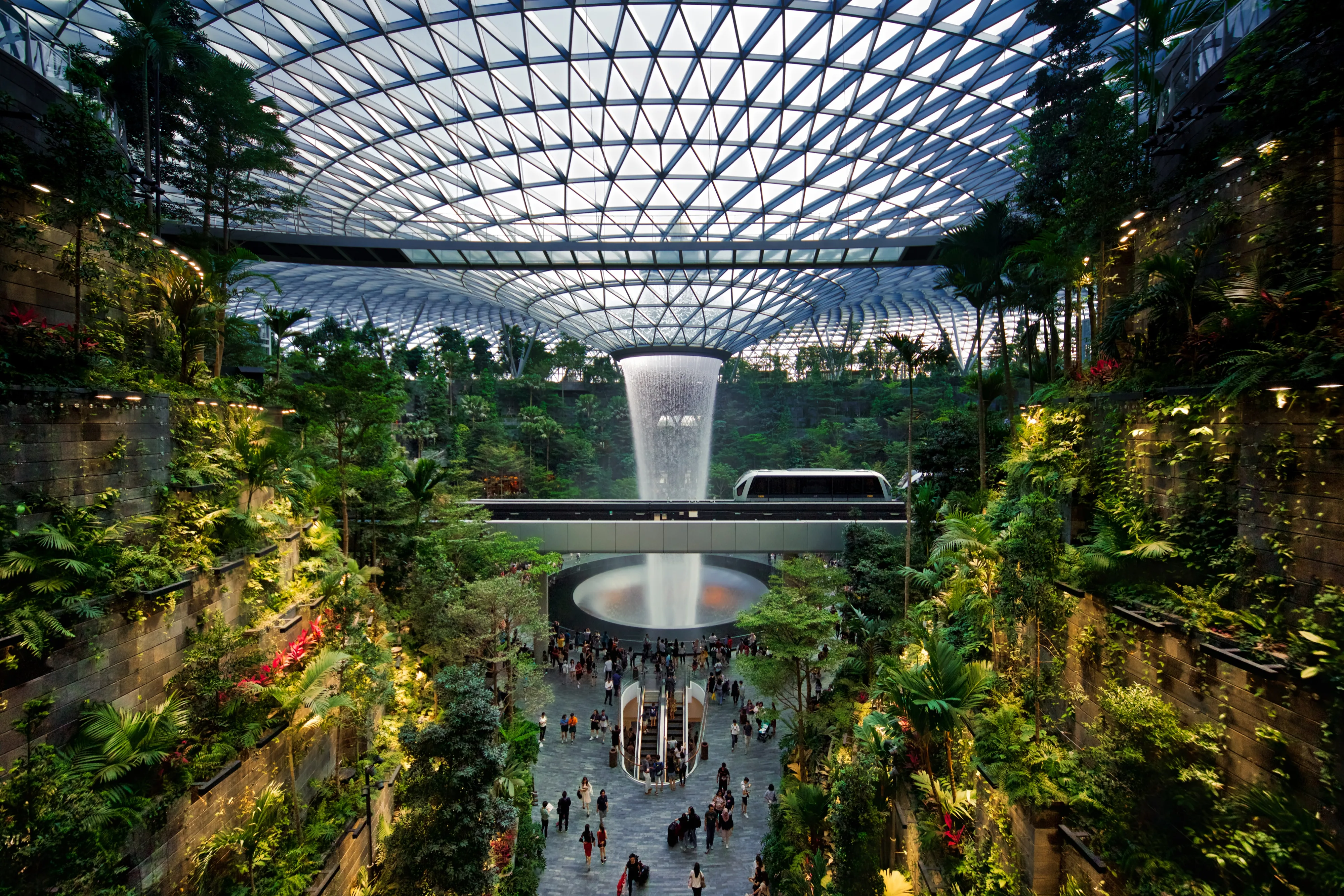 JewelSingaporeVortex1 png LATEST: The World's Best Airports as of 2024