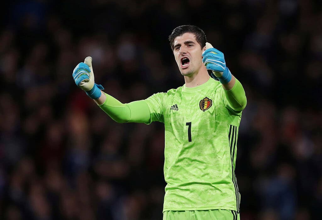 LYNXMPEGAH066 Thibaut Courtois Ends International Career Under Domenico Tedesco’s Leadership