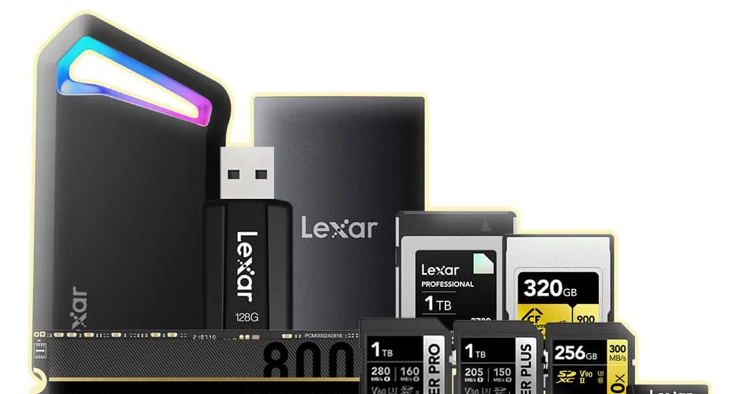 Lexar to showcase its advanced Memory Solutions at Photo Video Asia 2024