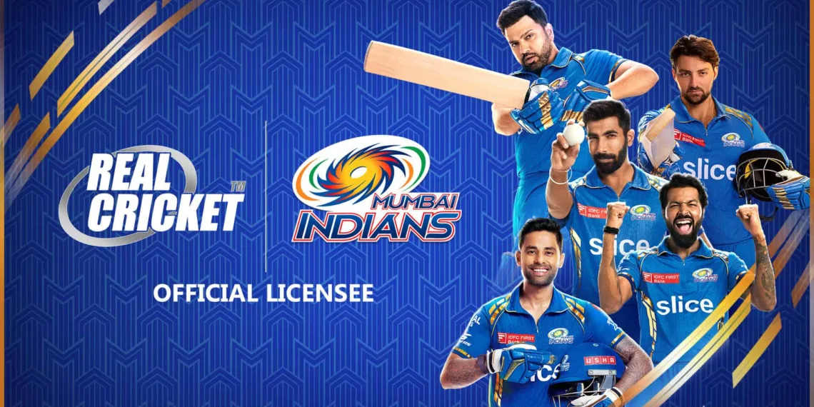 Mumbai Indians Partners with Nautilus Mobile's Real Cricket for an Unmatched Mobile Cricket Gaming Experience
