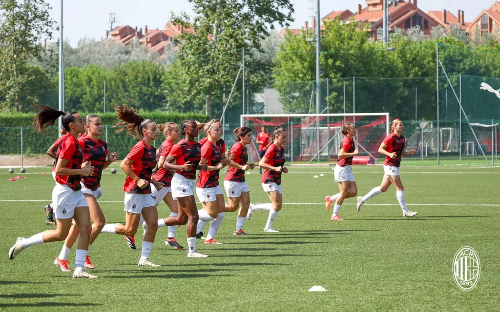 MilanGenoa Amichevole Women 01 AC Milan Pioneers Maternity Policy For Their Female Players and Staff