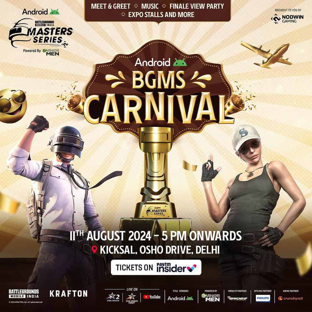 NODWIN Gaming and Android Unveil Exciting BGMS Carnival to Celebrate Esports Finals