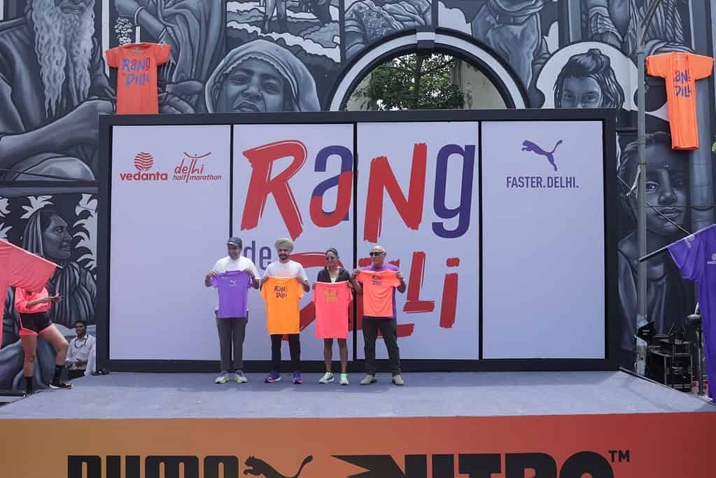 PUMA Launches Vibrant Race Day Tee for Vedanta Delhi Half Marathon 2024