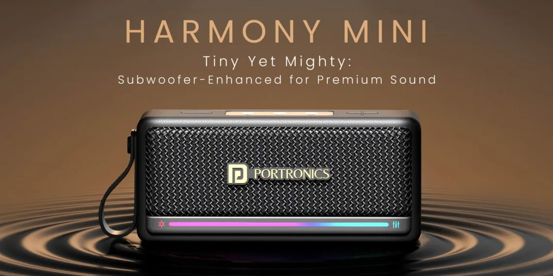 Introducing the Portronics Harmony Mini: A Revolution in Portable Audio