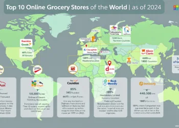 The Top 10 Online Grocery Stores in the World as of 2024
