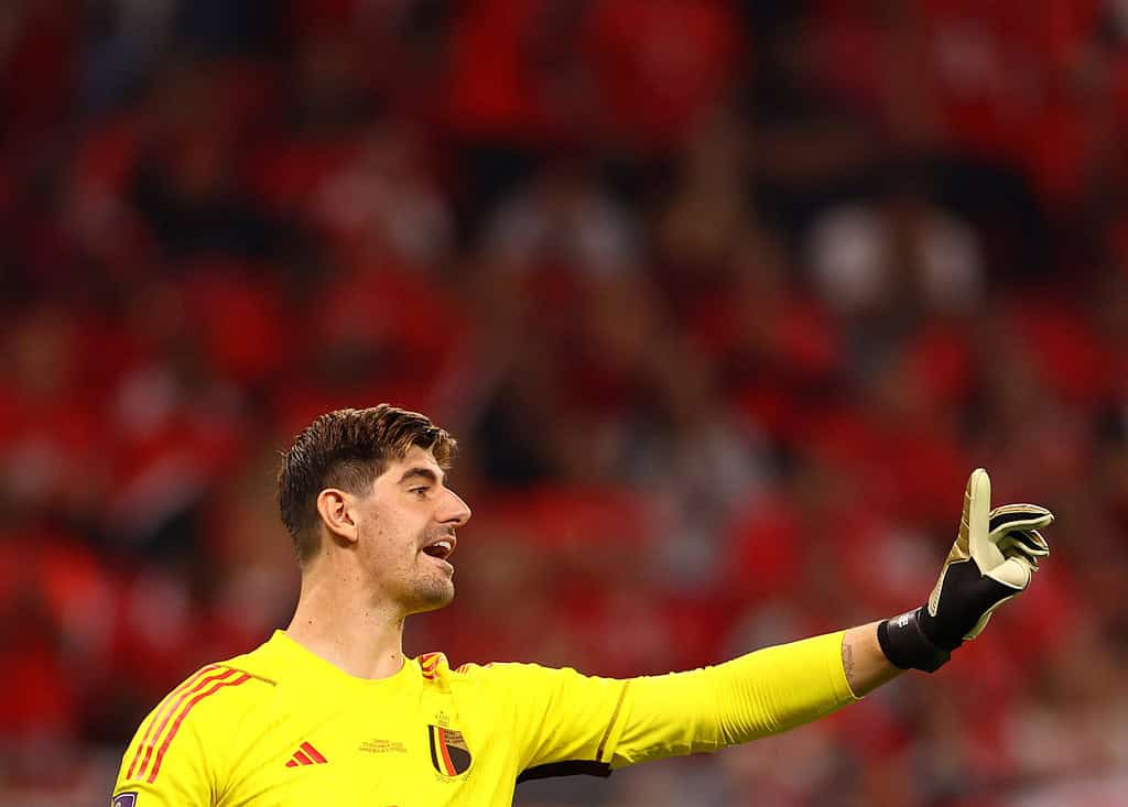 U3AXWRIMXBLMXIVU3Q4Q6LR77Q Thibaut Courtois Ends International Career Under Domenico Tedesco’s Leadership