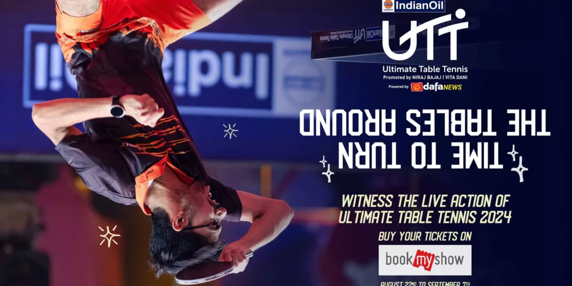 IndianOil Ultimate Table Tennis Teams Up with Mera Hoardings for the 'Time To Turn The Tables Around' Campaign