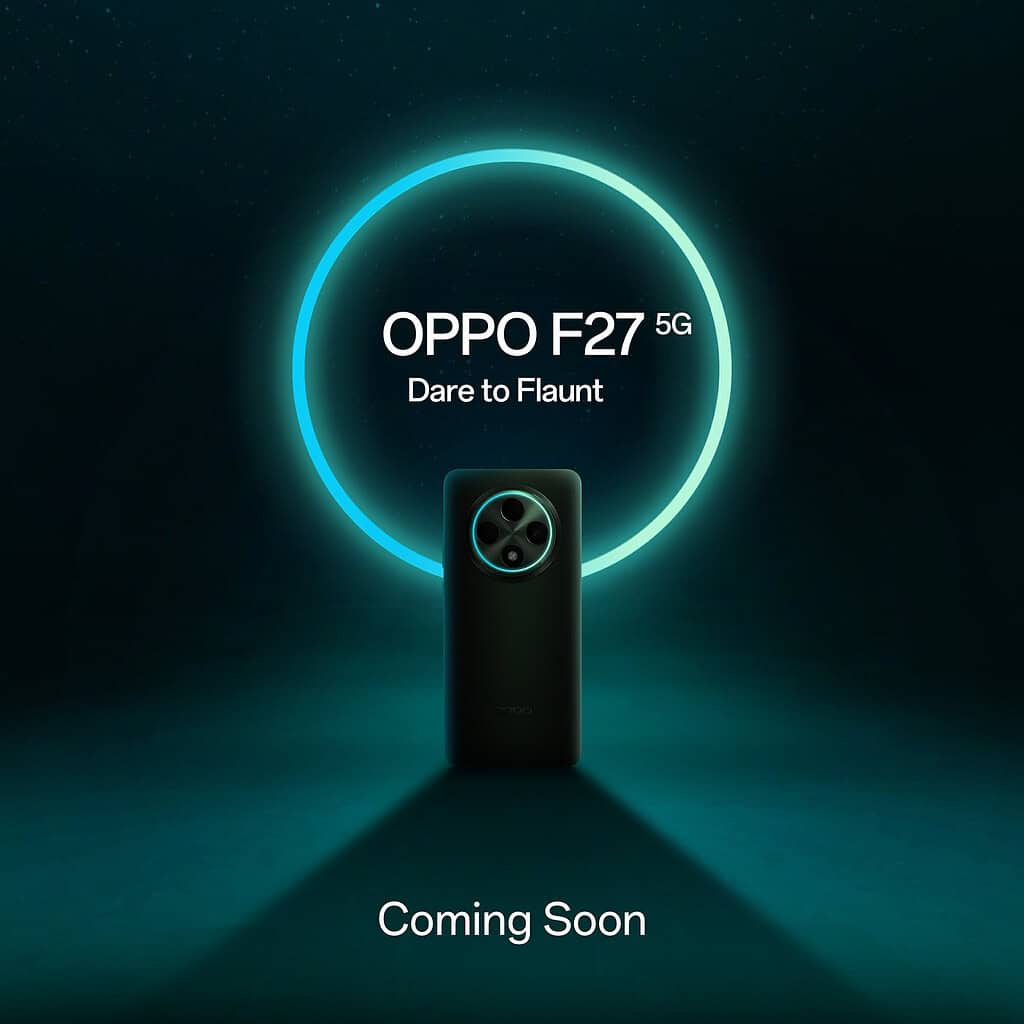 OPPO F27 5G live images leaked: expected to launch soon in India