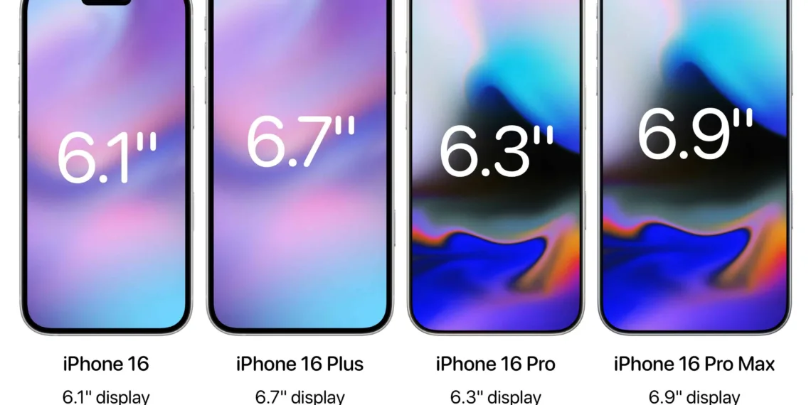 iPhone 16 lineup is rumored to have larger displays