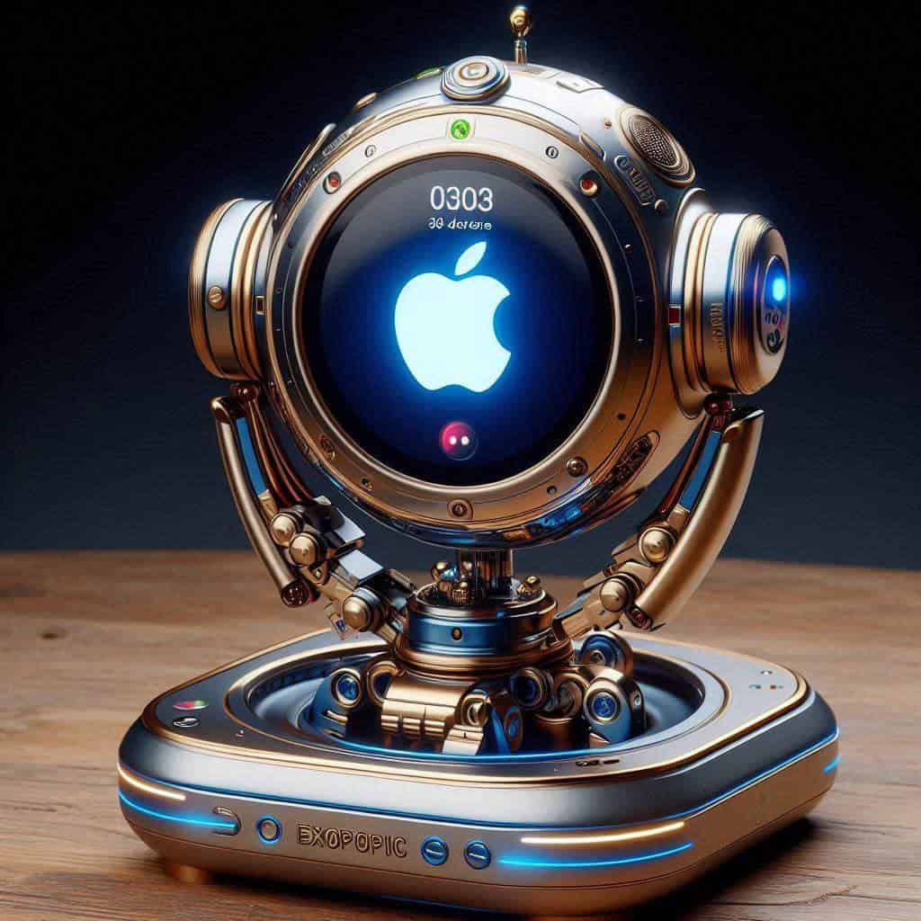 Apple is expected to be working on a tabletop robot i.e 360-degree Rotating device