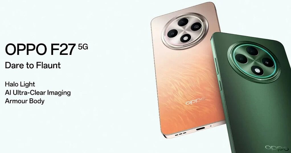 Oppo F27 5G Debuts in India: 50MP Camera, Dimensity 6300 SoC