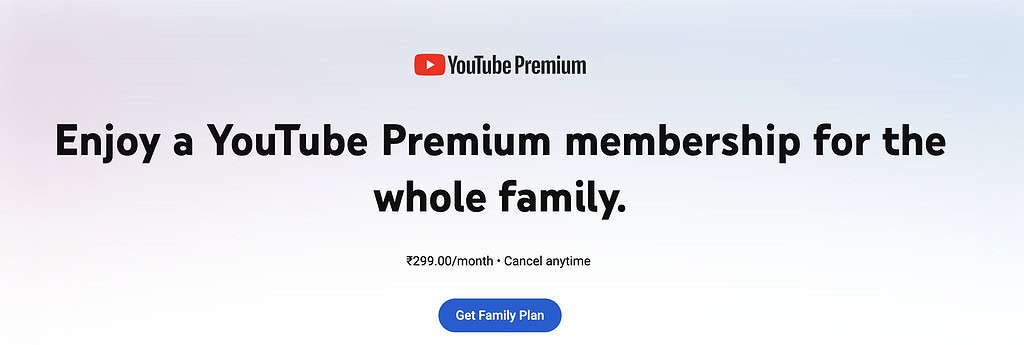 YouTube Premium India: Price Increase for Individual and Family Plans Announced