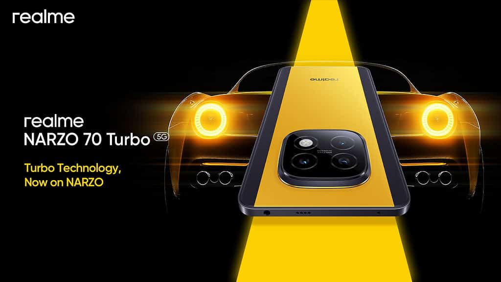 Realme Narzo 70 Turbo 5G confirmed to launch soon in India