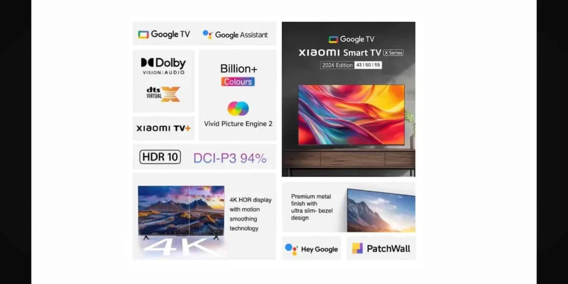 Xiaomi Launches X Pro QLED Series Smart TVs in India Starting at Rs 29999