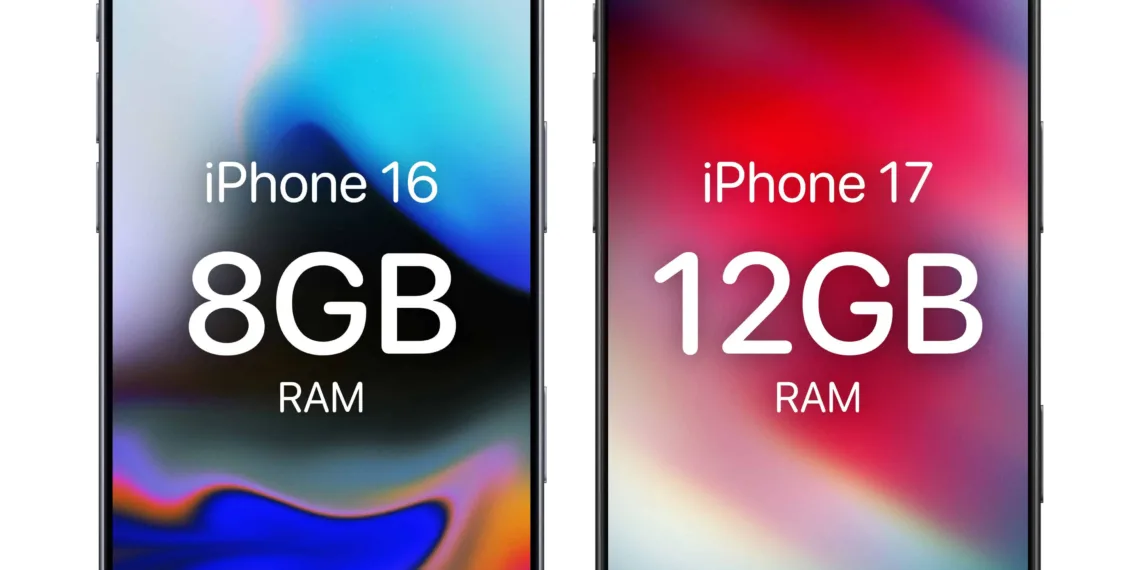 Leaks Suggests iPhone 17 Model Will Feature 12GB RAM