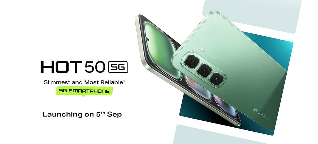 Infinix Hot 50 5G to launch on September 5 in India