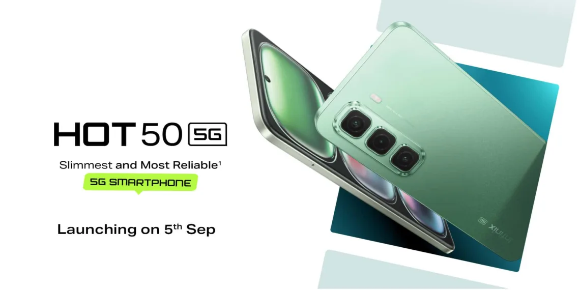 Infinix Hot 50 5G to launch on September 5 in India