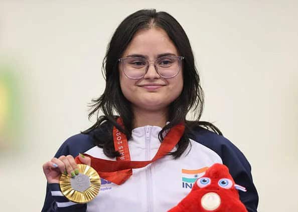 image 14 147 Paris Paralympics 2024 : Avani Lekhara Defends Gold, Mona Agarwal Bags Bronze - India's Double Delight at Paris Paralympics