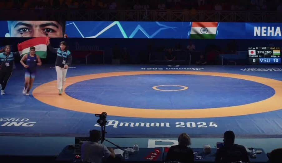 image 14 49 Indian Women Wrestlers Make History - Clinch First U17 World Championship Title with Five Gold Medals