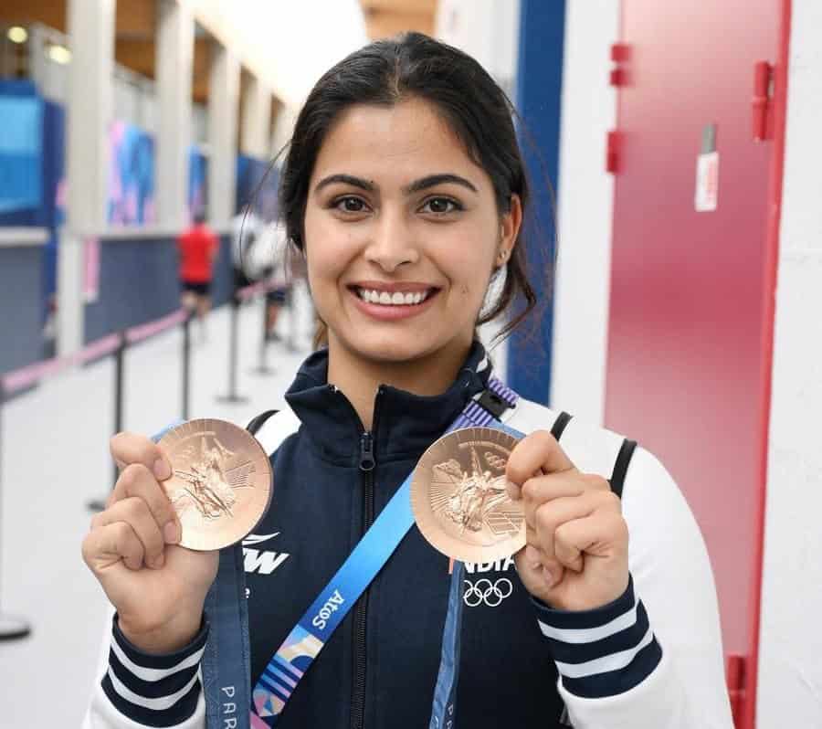 image 6 20 Paris Olympics 2024 - Manu Bhaker Falls Short of Hat-Trick of Bronze Medals at Paris Olympics