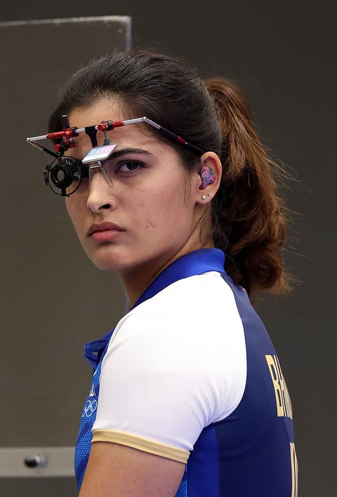 image 6 23 Paris Olympics 2024 - Manu Bhaker Falls Short of Hat-Trick of Bronze Medals at Paris Olympics